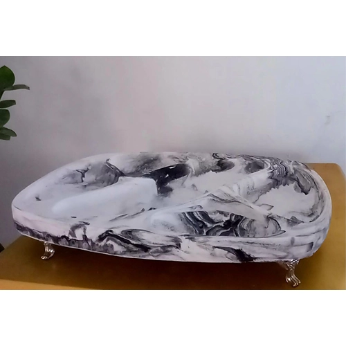 اردوخوری پایه طلایی سنگ مصنوعی