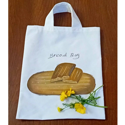 ساک دستی پارچه ای خرید طرح نان
