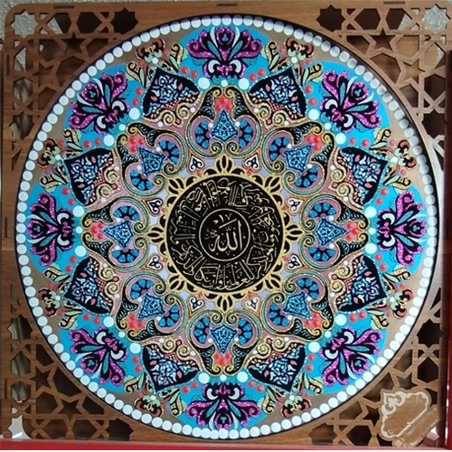 تابلوی دیوارکوب پرشنگ ماندالا وان یکاد