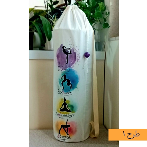 کاور زیرانداز ورزشی طرح یوگا